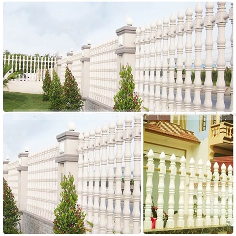 Hàng rào bê tông ly tâm trúc sen