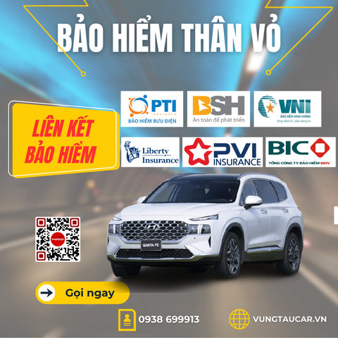 Bảo hiểm ô tô HYUNDAI Vũng Tàu