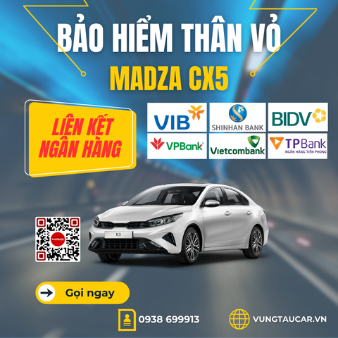 Bảo hiểm ô tô KIA Vũng Tàu