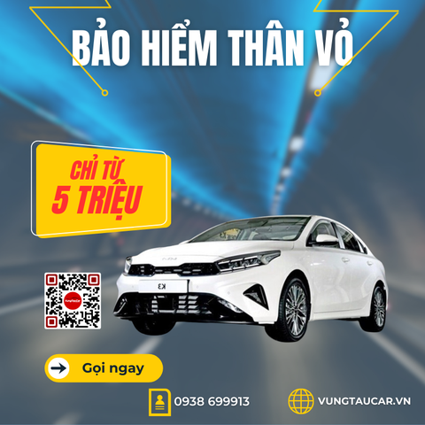 Bảo hiểm ô tô KIA Vũng Tàu