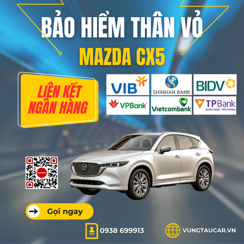 Bảo hiểm ô tô MAZDA Vũng Tàu