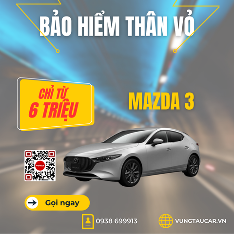 Bảo hiểm ô tô MAZDA Vũng Tàu