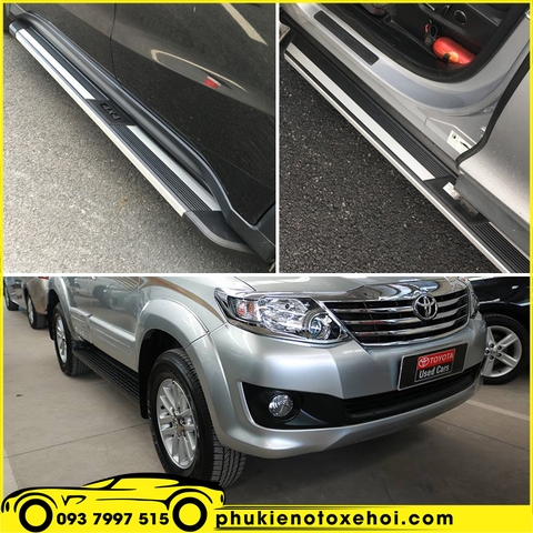 Bệ bước chân xe Toyota Fortuner