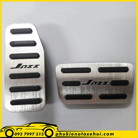 Bộ ốp chân phanh, chân ga xe Honda Jazz