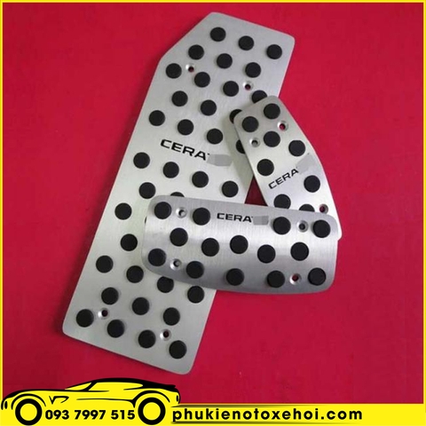 Bộ ốp chân phanh, chân ga xe Kia Cerato