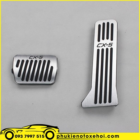Bộ ốp chân phanh, chân ga xe Mazda Cx5