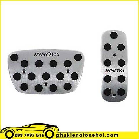 Bộ ốp chân phanh, chân ga xe Toyota Innova