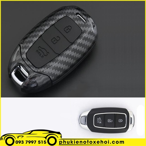 Bọc khóa, móc khóa xe Hyundai Santafe