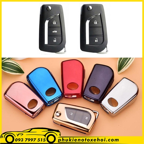 Bọc khóa, móc khóa xe Toyota Yaris