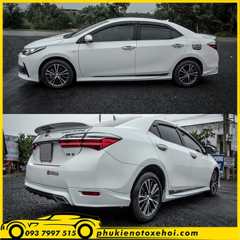 Body Kits xe Toyota Altis