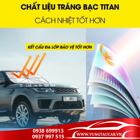 Dù chống nắng ô tô