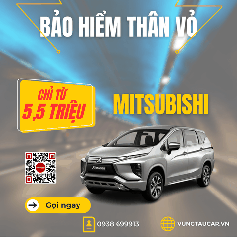 Bảo hiểm ô tô MITSUBISHI Vũng Tàu