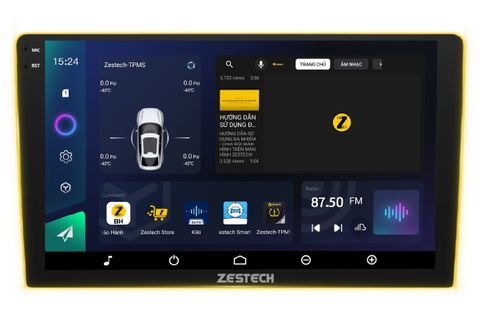 Màn hình ô tô android ZX10 bản tiêu chuẩn