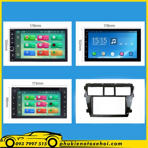 Mặt dưỡng xe Toyota Vios