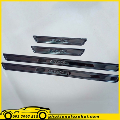 Nẹp bước chân ngoài không đèn xe Honda Brio