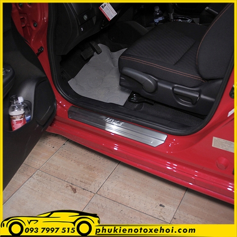Nẹp bước chân ngoài không đèn xe Honda Jazz
