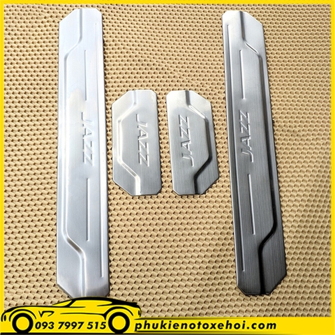 Nẹp bước chân ngoài không đèn xe Honda Jazz