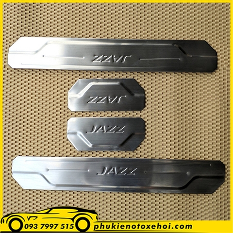 Nẹp bước chân ngoài không đèn xe Honda Jazz