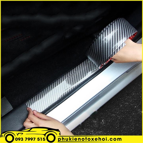 Nẹp carbon chống trầy xướt và trang trí xe hơi, xe ô tô