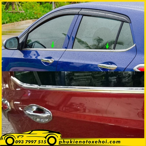 Nẹp viền chân kính xe Hyundai I10