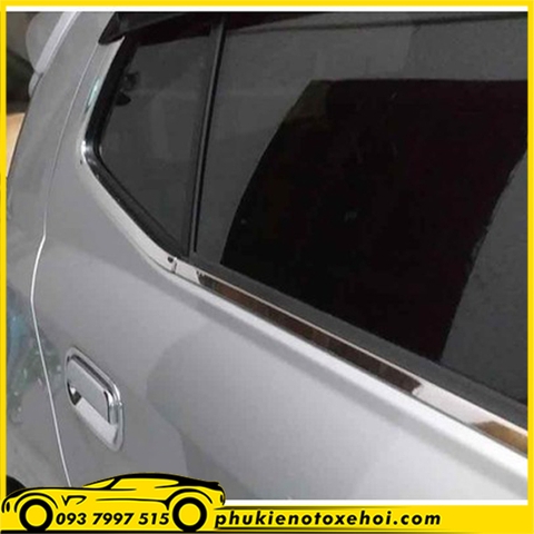 Nẹp viền chân kính xe Toyota Wigo