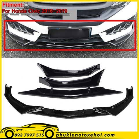 Ốp cản trước xe Honda Civic
