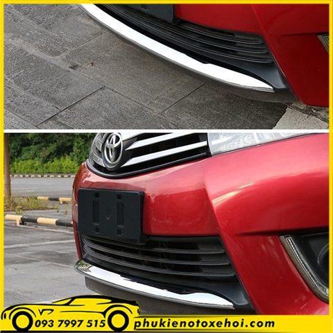 Ốp cản trước xe Toyota Altis