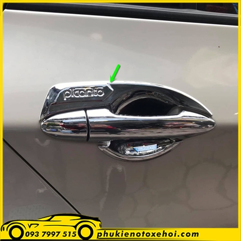 Ốp chén cửa xe Kia Morning