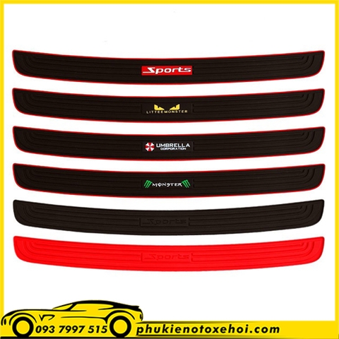 Ốp chống trầy cốp sau xe Kia Morning