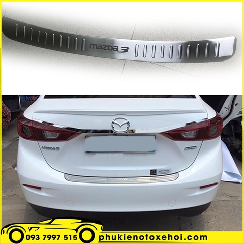 Ốp chống trầy cốp sau xe Mazda 3