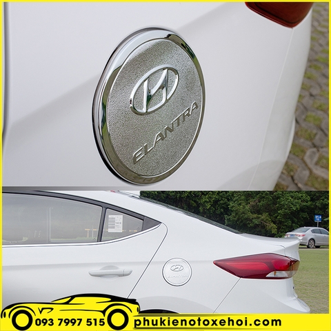Ốp nắp bình xăng xe Hyundai Elantra