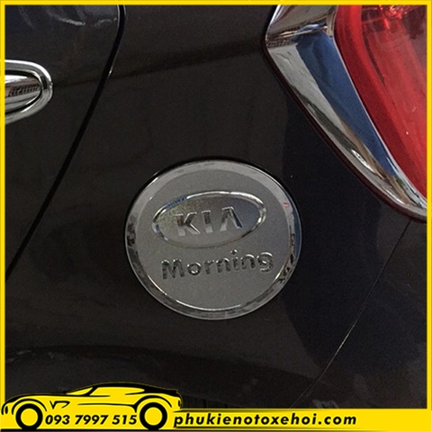 Ốp nắp bình xăng xe Kia Morning