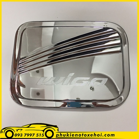 Ốp nắp bình xăng xe Toyota Wigo