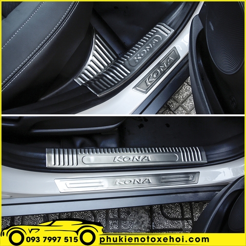 Ốp nẹp bước chân trong xe Hyundai Kona