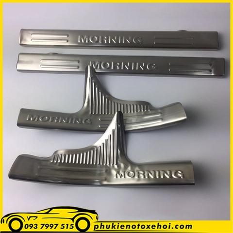 Ốp nẹp bước chân trong xe Kia Morning