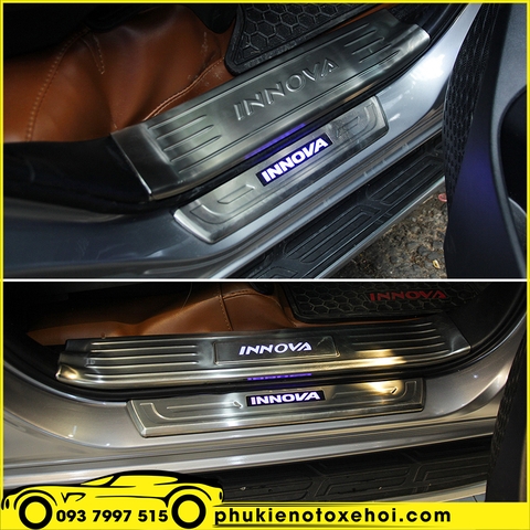 Ốp nẹp bước chân trong xe Toyota Innova