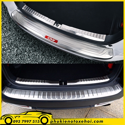 Ốp ngoài chống trầy cốp sau xe Honda CRV