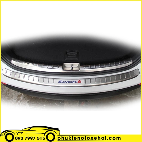 Ốp chống trầy cốp sau xe Hyundai Santafe