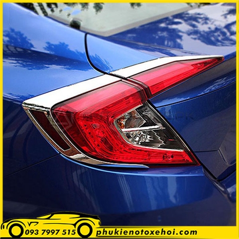Ốp viền đèn hậu xe Honda Civic