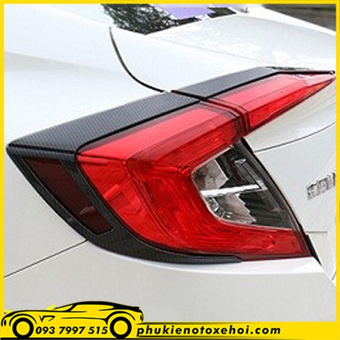 Ốp viền đèn hậu xe Honda Civic