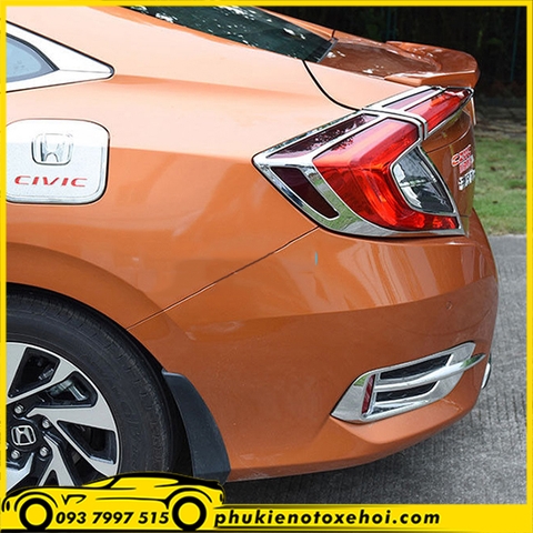 Ốp viền đèn hậu xe Honda Civic
