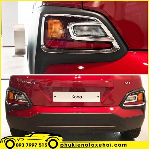 Ốp viền đèn hậu xe Hyundai Kona
