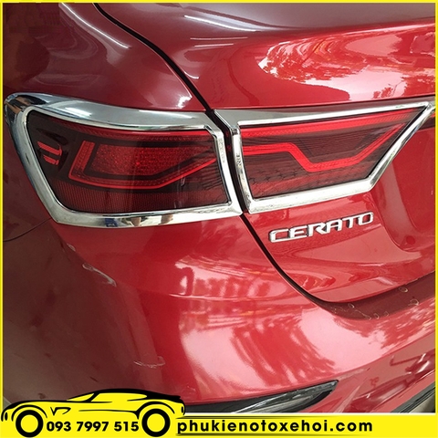 Ốp viền đèn hậu xe Kia Cerato
