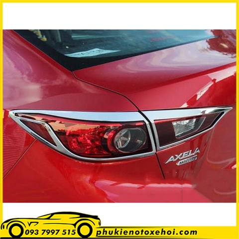 Ốp viền đèn hậu xe Mazda 2