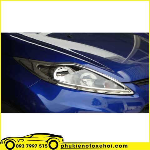 Ốp viền đèn pha xe Ford Fiesta