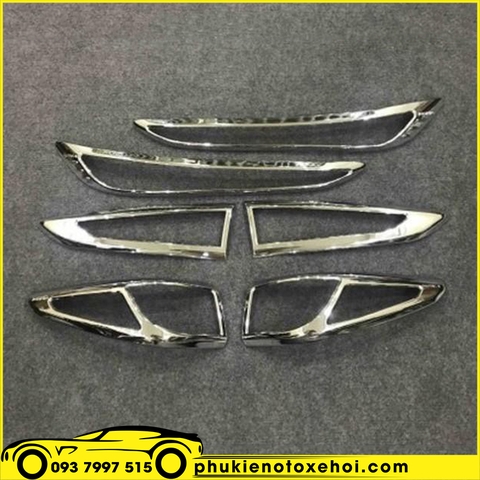 Ốp viền đèn pha xe Hyundai Kona