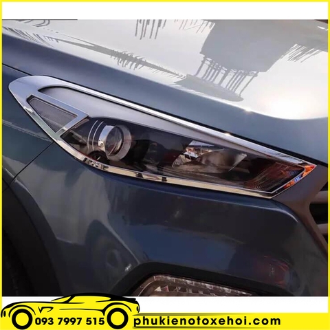 Ốp viền đèn pha xe Hyundai Tucson