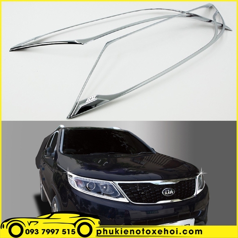 Ốp viền đèn pha xe Kia Sorento