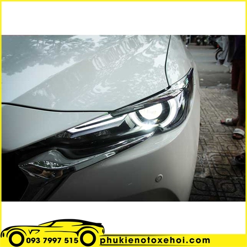 Ốp viền đèn pha xe Mazda Cx5