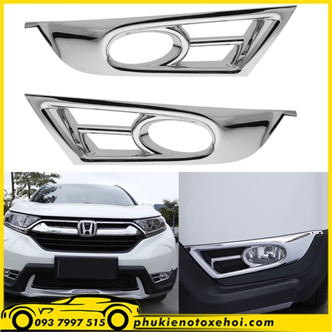 Ốp viền đèn sương mù xe Honda CRV